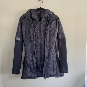 Athleta Navy Blue Rock Springs CYA Jacket | size small